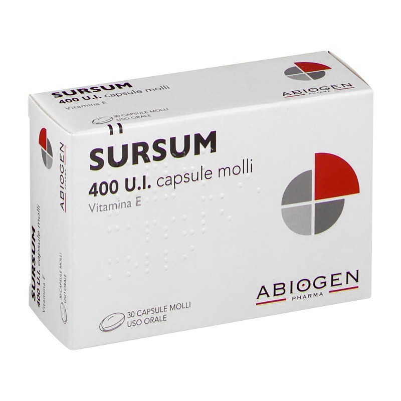 SURSUM*30CPS MOLLI 400UI - Farmavicinoate