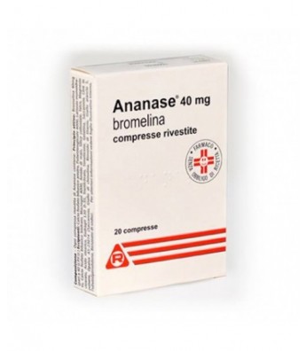 ANANASE*20CPR RIV 40MG - Farmavicinoate
