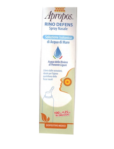 APROPOS RINO DEFENS SOLUZIONE ISOTONICA 125 ML - Farmavicinoate