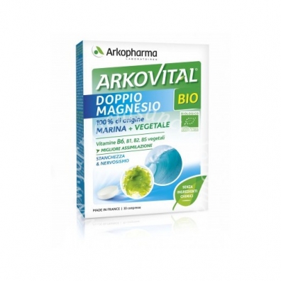 ARKOVITAL DOPPIO MAGNESIO BIO 30 COMPRESSE - Farmavicinoate