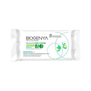 BIOGENYA OED SALVIETTE INTIME COTONE BIO DELICATA 12 PEZZI - Farmavicinoate