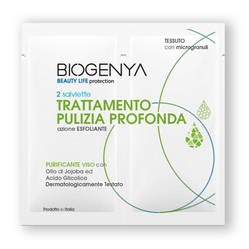BIOGENYA SALVIETTE PULIZIA PROFONDA 2 PEZZI - Farmavicinoate