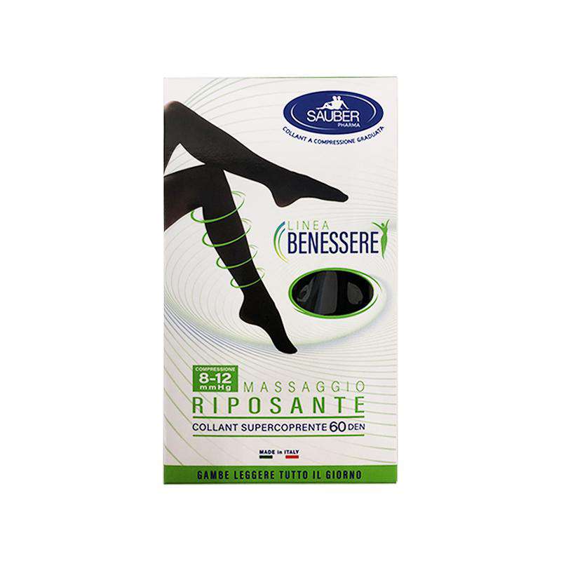 COLLANT SUPERCOPRENTE SAUBER 8-12MMHG NERO 2 - Farmavicinoate