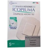 COMPRESSA ADESIVA TESSUTO NON TESSUTO 7,5 X 5 CM 5 PEZZI - Farmavicinoate