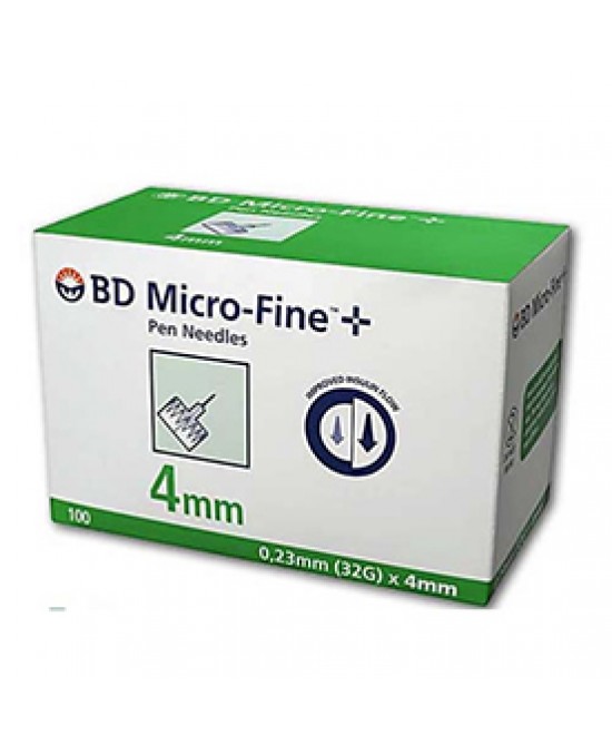 AGO PER PENNA DA INSULINA EXTRAFINE GAUGE 32 4 MM 100 PEZZI - Farmavicinoate