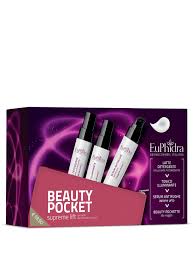 EUPHIDRA BEAUTY POCKET SUPREME LIFT CON LATTE DETERGENTE + TONICO + CREMA VISO + POCHETTE - Farmavicinoate