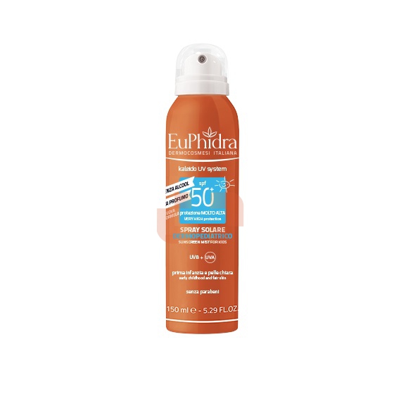 EUPHIDRA UV SYSTEM SPRAY 50+ BORPO BB 150 ML + DOCCIA BRONZE - Farmavicinoate