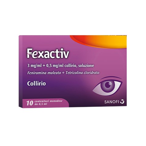 FEXACTIV*COLLIRIO 10FL 0,5ML - Farmavicinoate