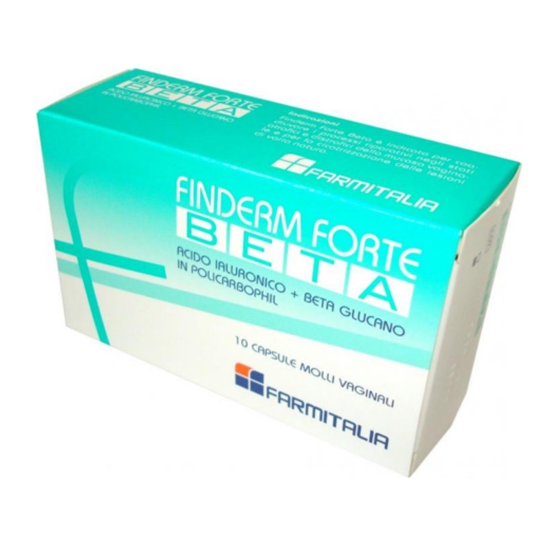 FINDERM FORTE BETA 10 CAPSULE MOLLI - Farmavicinoate