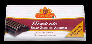 GRODER BARRETTA CIOCCOLATO LATTE SENZA ZUCCHERO 20 G - Farmavicinoate