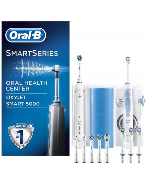 ORALB SMART SERIES ORAL CENTER OC601 IDROPULSORE OXYJET MD20 + SMART 5000 - Farmavicinoate