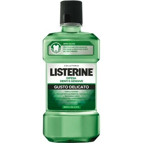 LISTERINE DENTI & GENGIVE DELICATO 500 ML - Farmavicinoate