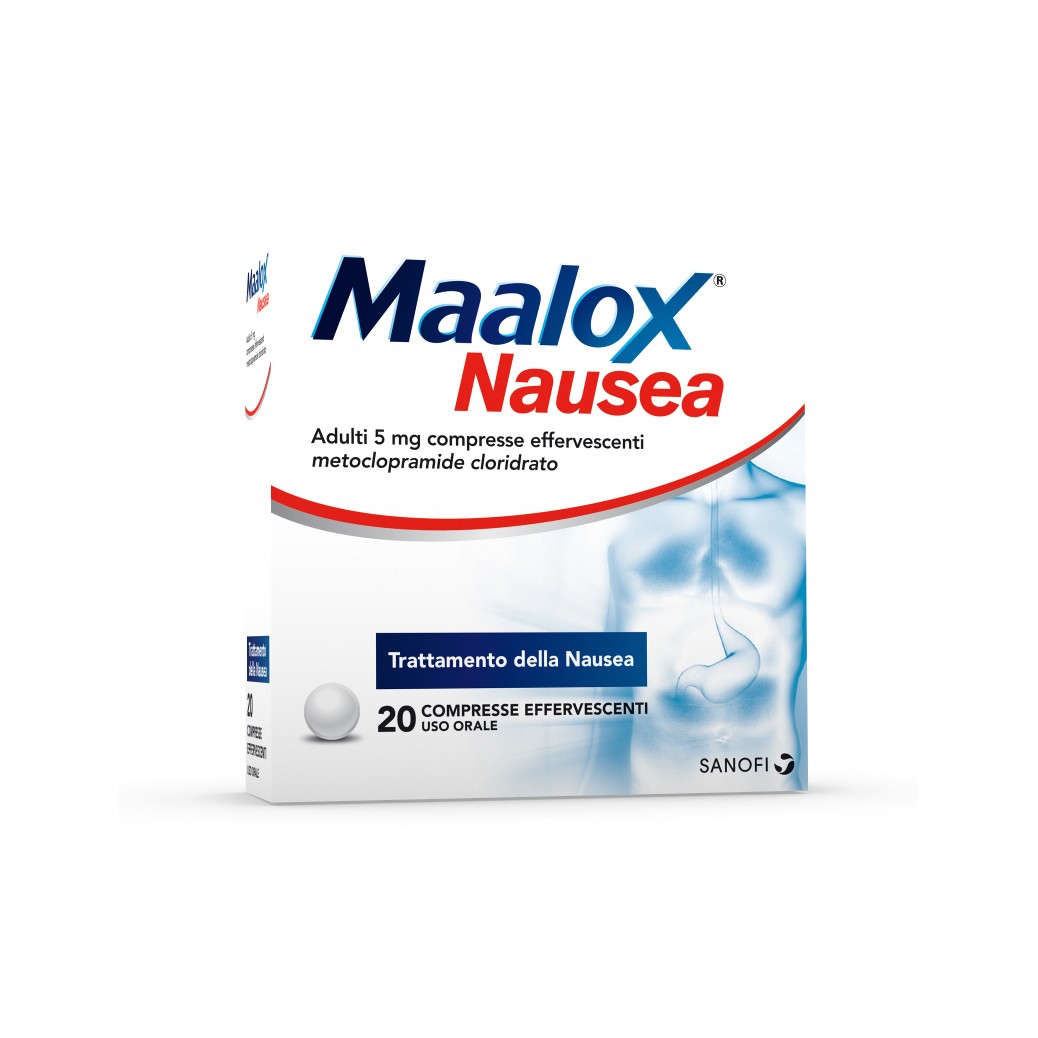 MAALOX NAUSEA*20CPR EFF 5MG - Farmavicinoate