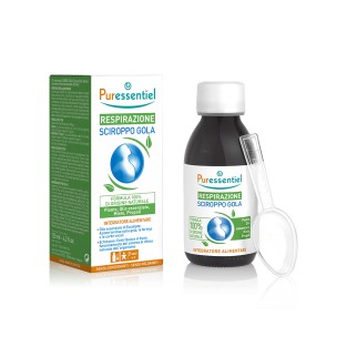 PURESSENTIEL SCIROPPO GOLA 4 OLI ESSENZIALI 125 ML - Farmavicinoate