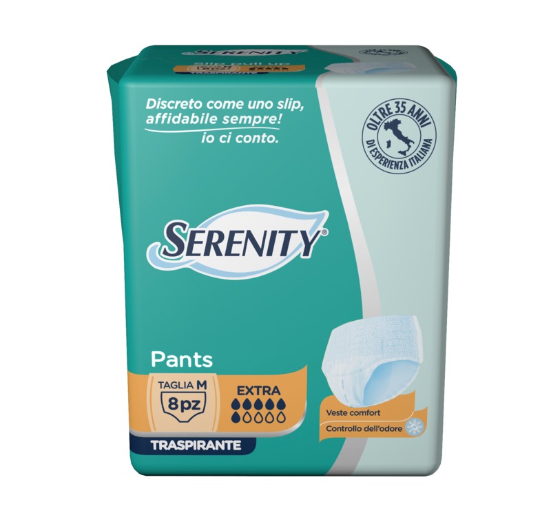 SERENITY PANTS PANNOLONE A MUTANDINA ADVANCE SEITU EXTRA TAGLIA MEDIUM 10 PEZZI - Farmavicinoate