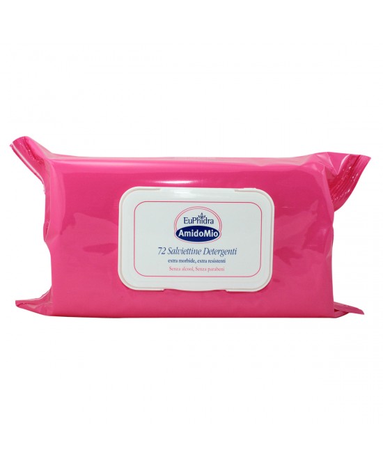 EUPHIDRA AMIDOMIO SALVIETTE UMIDIFICATE 72 PEZZI - Farmavicinoate