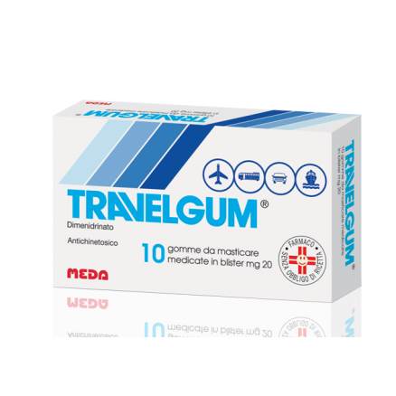 TRAVELGUM*10GOMME MAST 20MG - Farmavicinoate