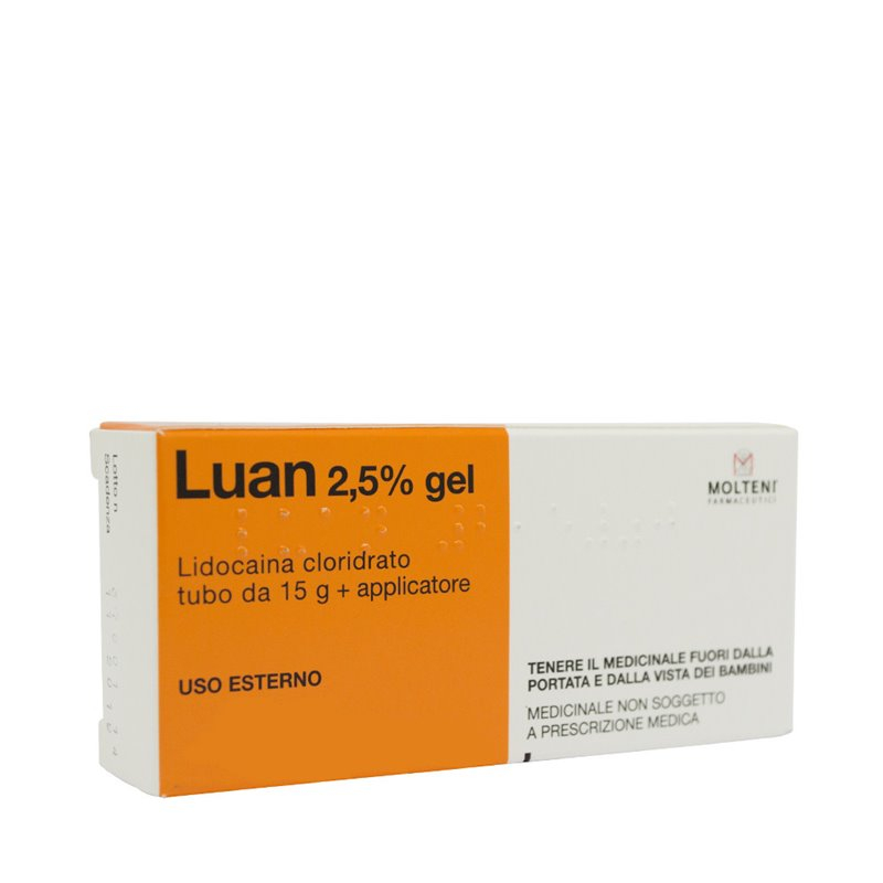 LUAN*GEL 15G 2,5%+APPLICATORE - Farmavicinoate