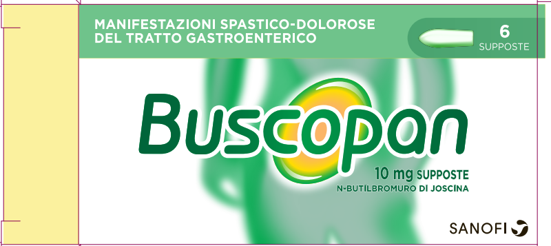 BUSCOPAN*6SUPP 10MG - Farmavicinoate