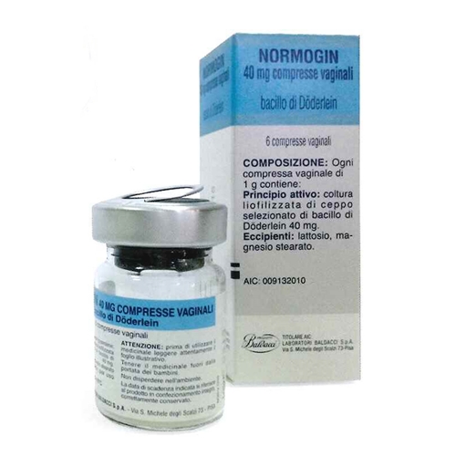 NORMOGIN*6CPR VAG 40MG - Farmavicinoate