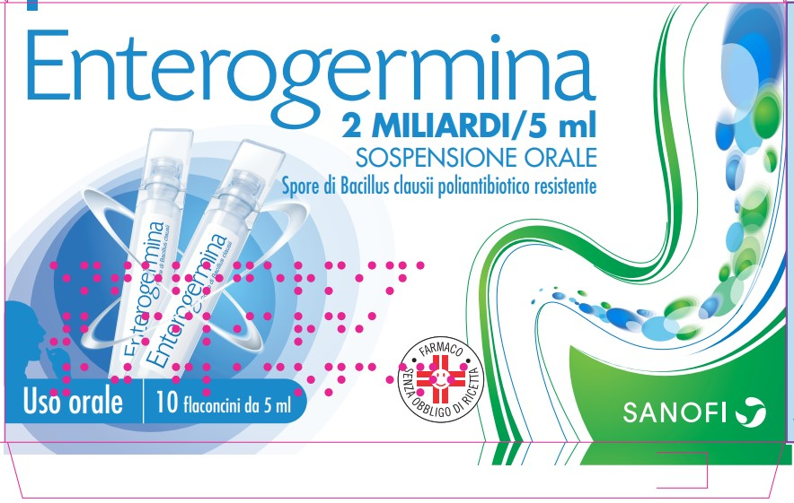 ENTEROGERMINA*OS 10FL 2MLD/5ML - Farmavicinoate
