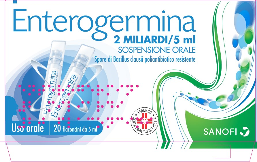 ENTEROGERMINA*OS 20FL 2MLD/5ML - Farmavicinoate