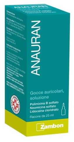 ANAURAN*GTT AURIC FL 25ML - Farmavicinoate