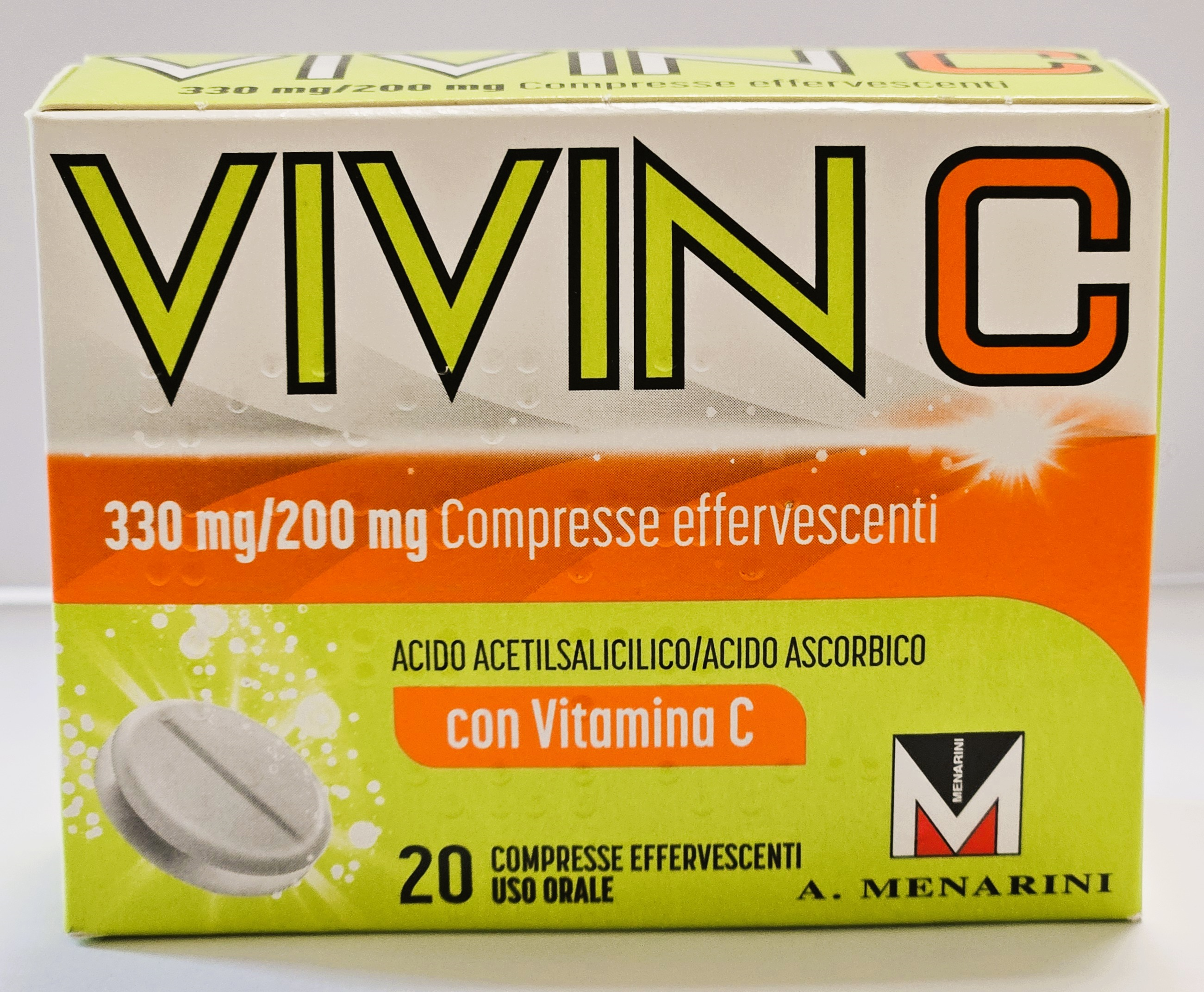 VIVIN C*20CPR EFF 330MG+200MG - Farmavicinoate