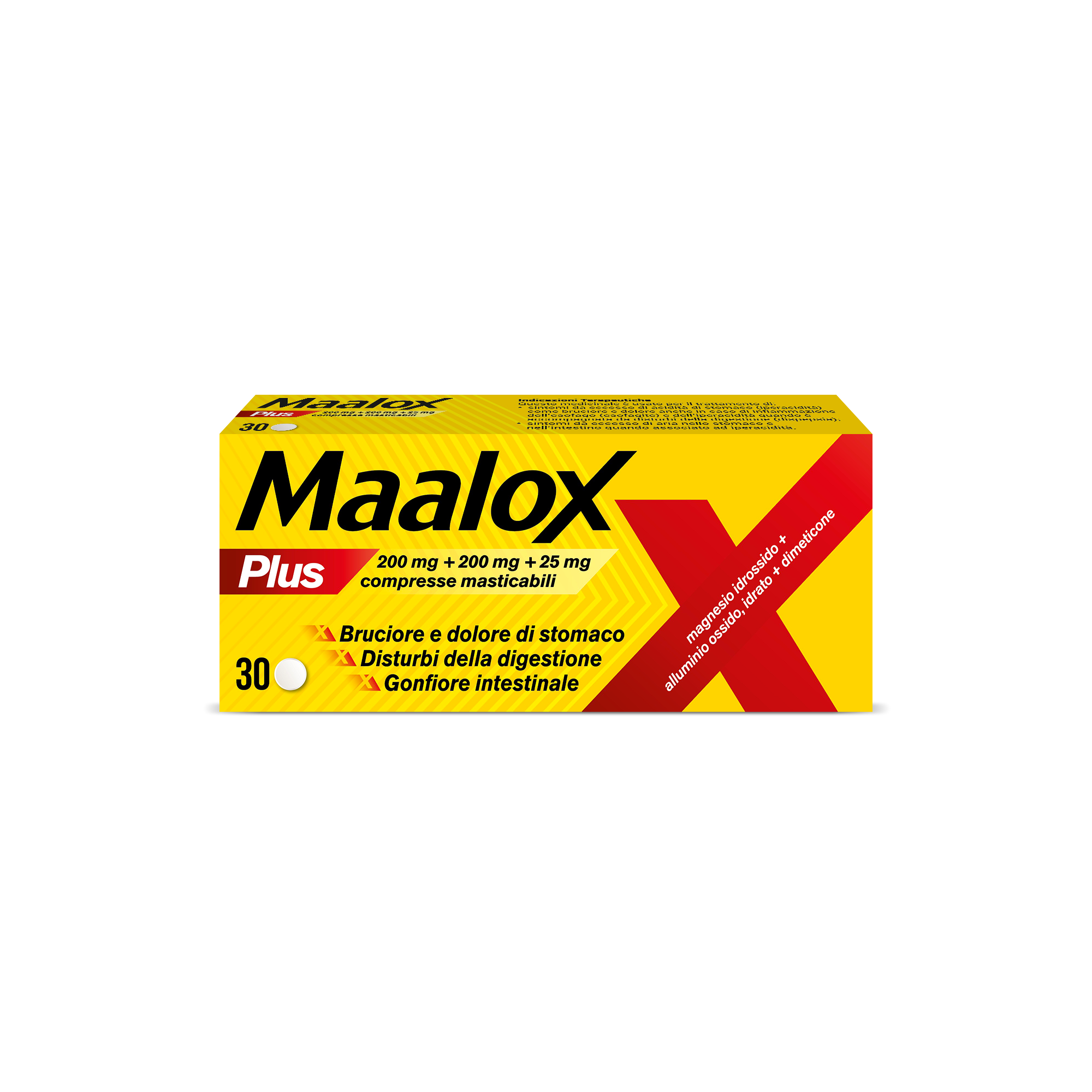 MAALOX PLUS*30CPR MAST - Farmavicinoate
