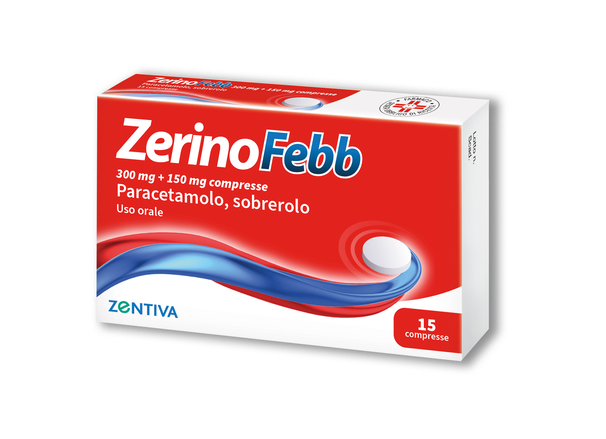 ZERINOFEBB*AD 15CPR 300+150MG - Farmavicinoate