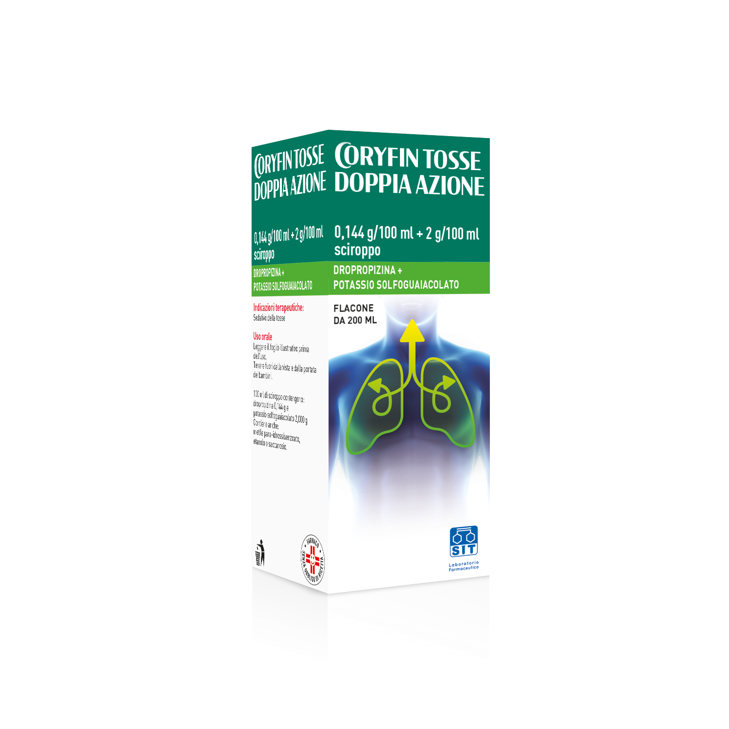 CORYFIN TOSSE DOPPIA AZ*200ML - Farmavicinoate