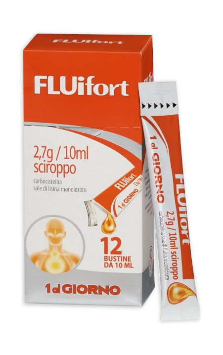 FLUIFORT*SCIR 12BUST 2,7G/10ML - Farmavicinoate