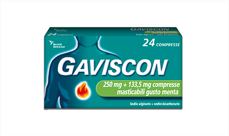 GAVISCON*24CPR MENT250+133,5MG - Farmavicinoate