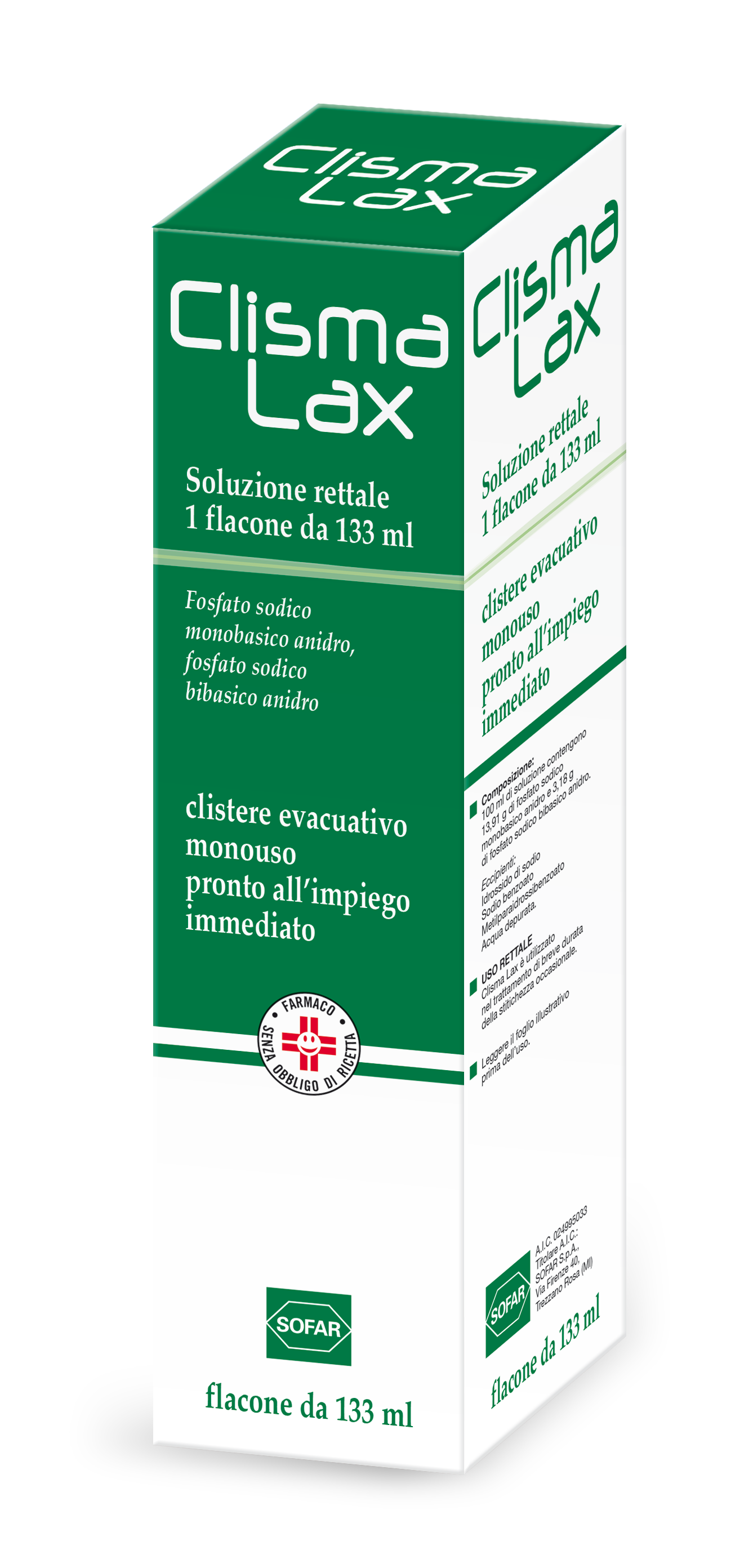 CLISMALAX*1CLISMA 133ML - Farmavicinoate