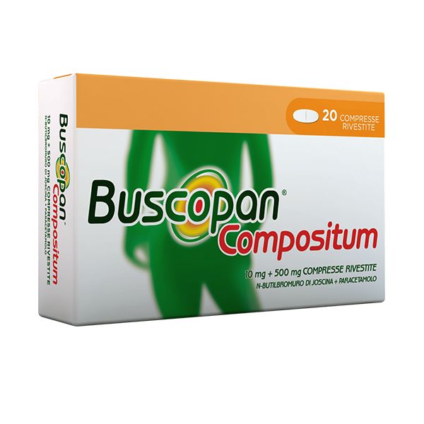 BUSCOPAN COMPOSITUM*20CPR RIV - Farmavicinoate