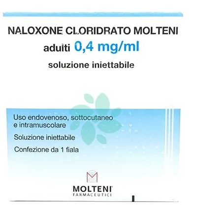 NALOXONE CLOR MOLT*F 0,4MG 1ML - Farmavicinoate
