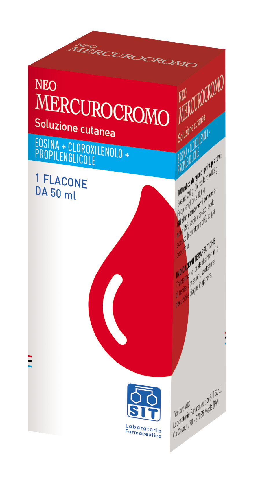 NEOMERCUROCROMO*SOLUZ FL 50ML - Farmavicinoate