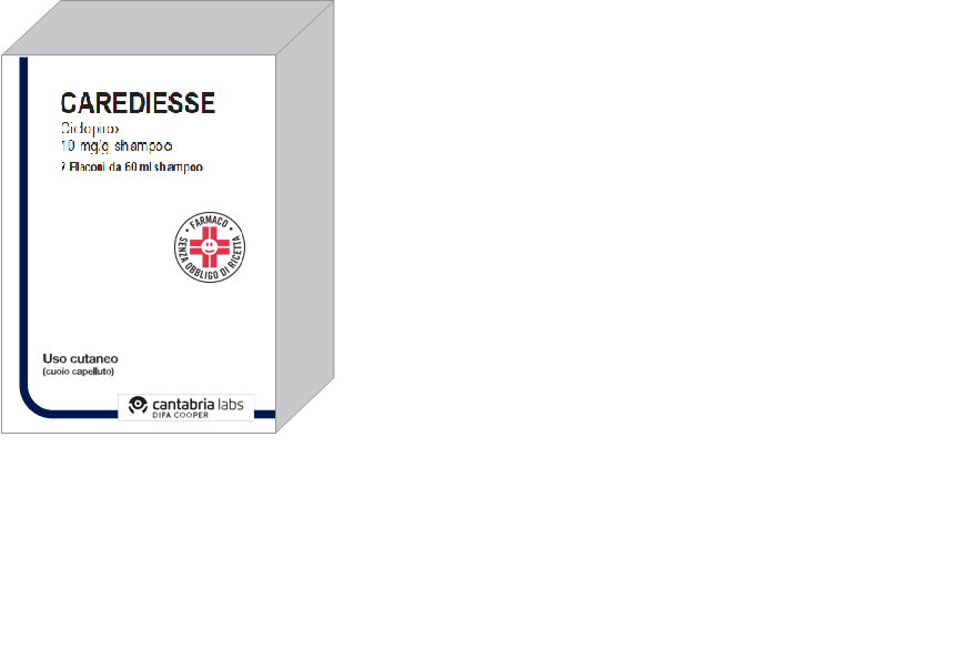 CAREDIESSE*SHAMP2FL 60ML10MG/G - Farmavicinoate