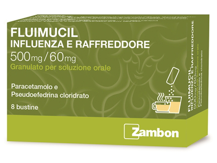 FLUIMUCIL INFLUENZA RAFFR*8BST - Farmavicinoate