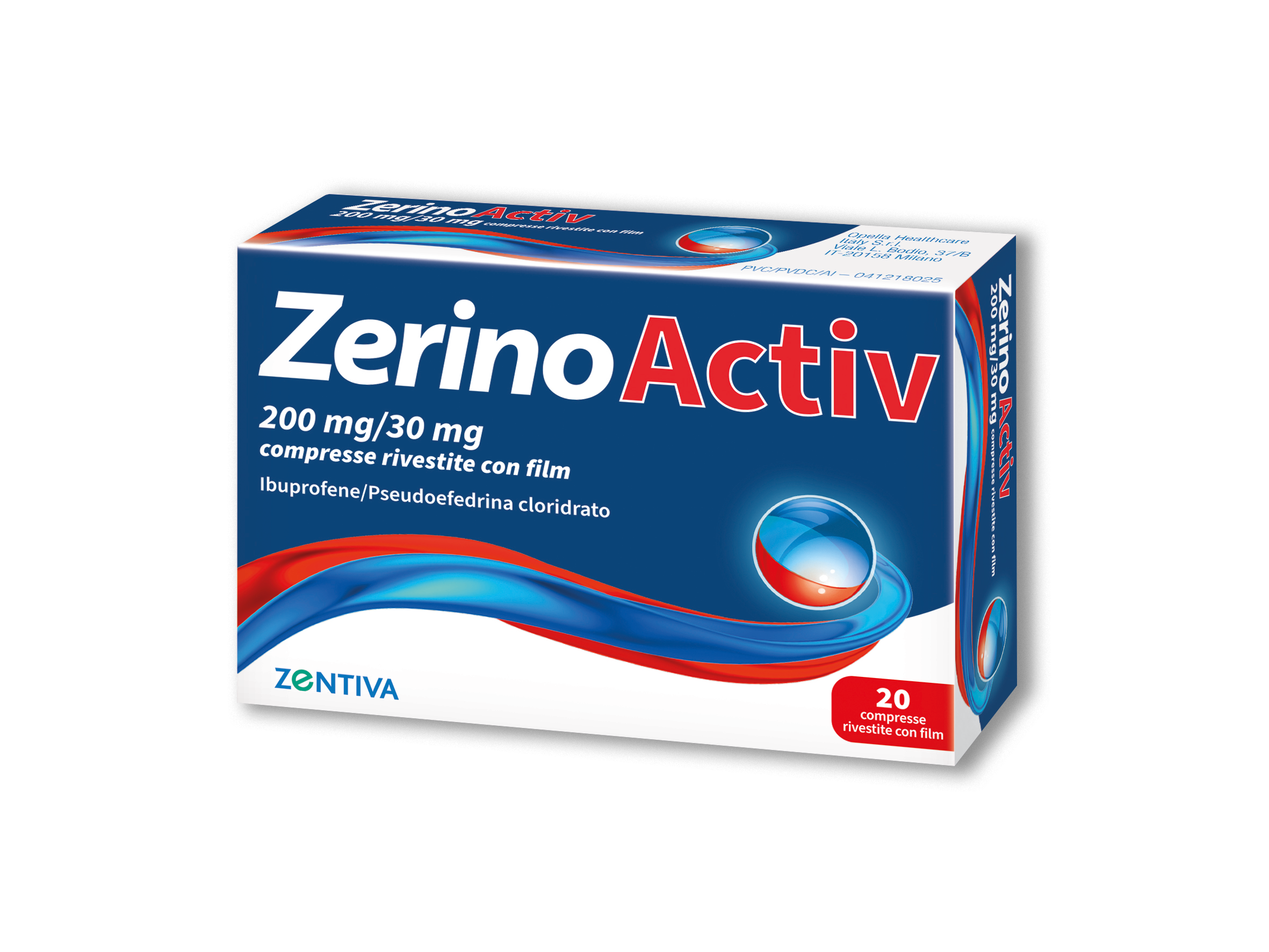 ZERINOACTIV*20CPR 200MG+30MG - Farmavicinoate