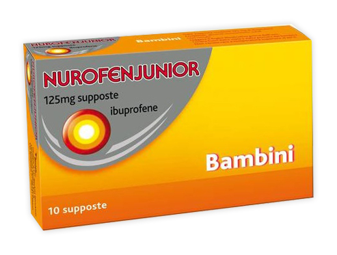 NUROFENJUNIOR*10SUPP 125MG - Farmavicinoate