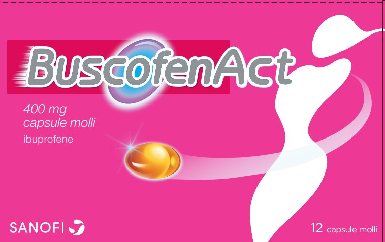 BUSCOFENACT*12CPS MOLLI 400MG - Farmavicinoate