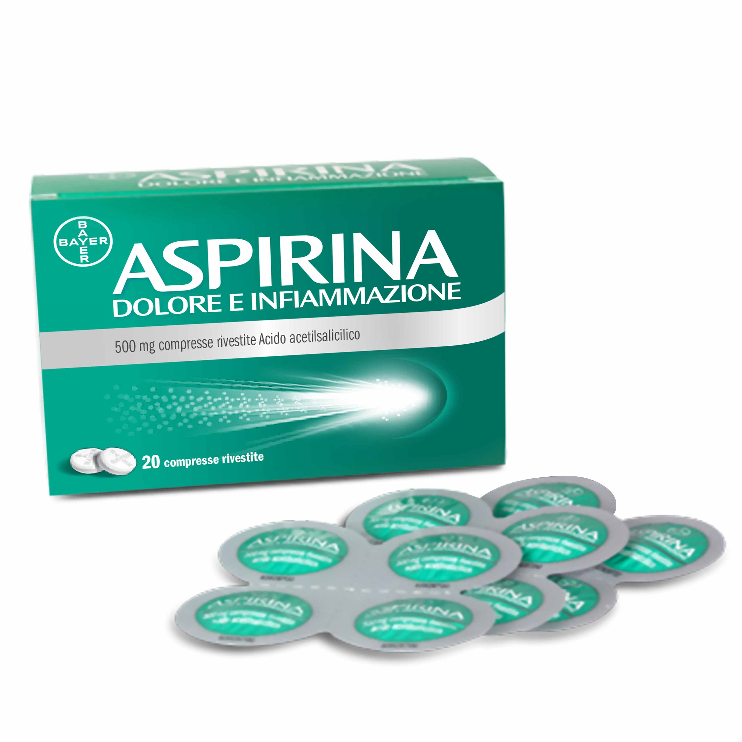 ASPIRINA DOLORE INF*20CPR500MG - Farmavicinoate