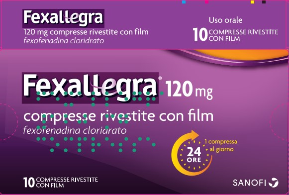 FEXALLEGRA*10CPR RIV 120MG - Farmavicinoate