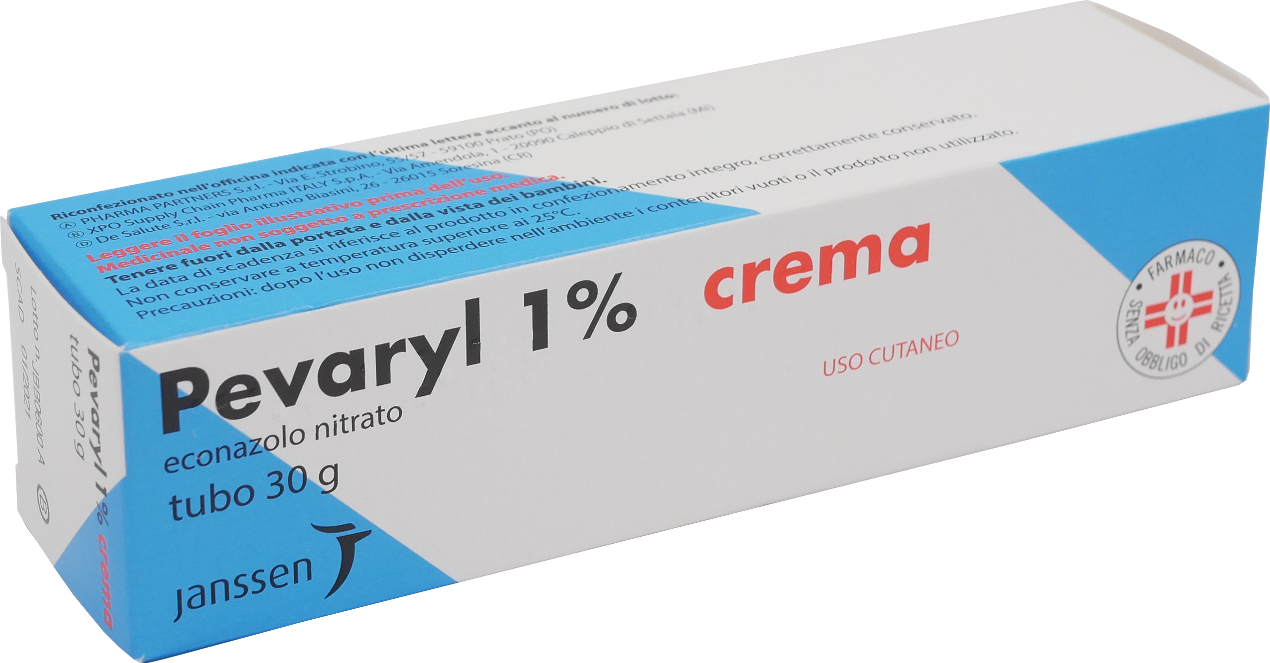 PEVARYL*CREMA 30G 1% - Farmavicinoate
