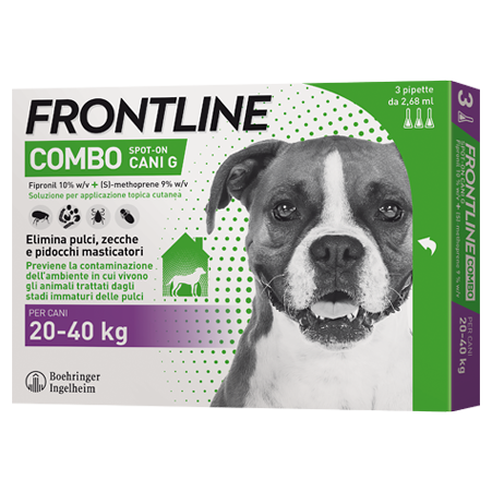 FRONTLINE COMBO*3PIP 20-40KG C - Farmavicinoate