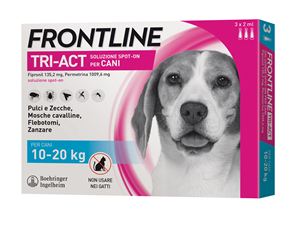 FRONTLINE TRI-ACT*3PIP 10-20KG - Farmavicinoate