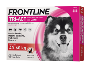 FRONTLINE TRI-ACT*3PIP 40-60KG - Farmavicinoate