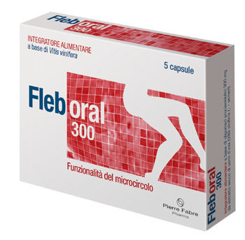 FLEBORAL 300 5 CAPSULE - Farmavicinoate