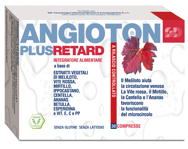ANGIOTON PLUS RETARD 30 COMPRESSE - Farmavicinoate